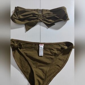 ERES  Green two piece swimsuit never used
